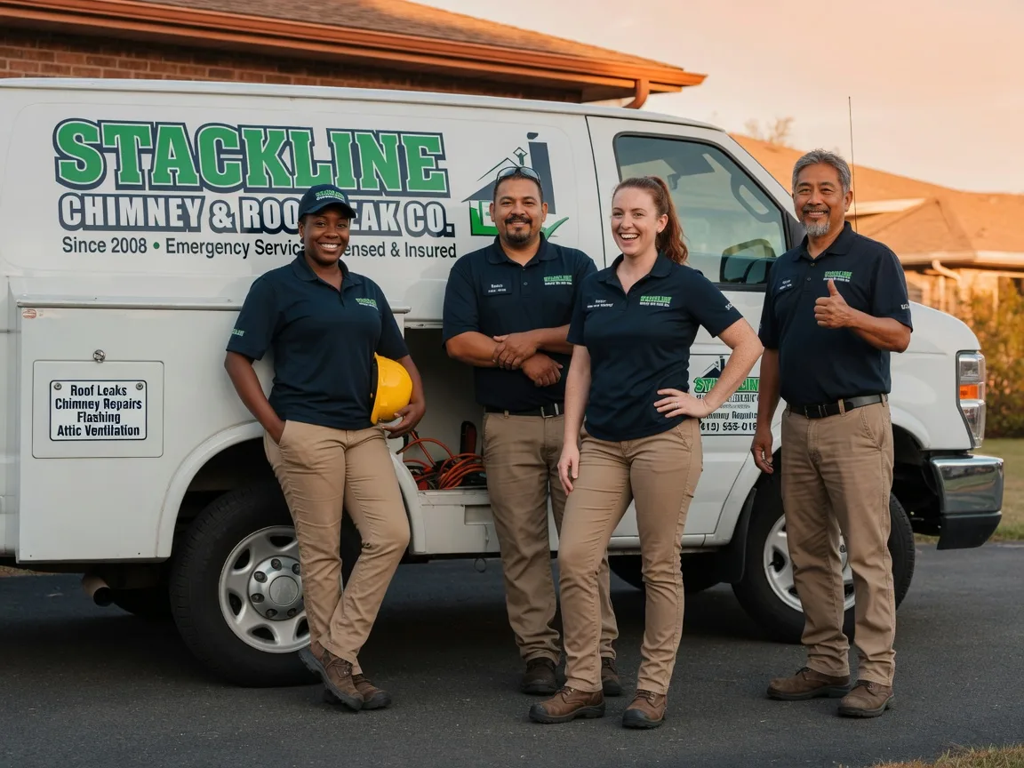 Chimney flashing repair company in Milford, NE